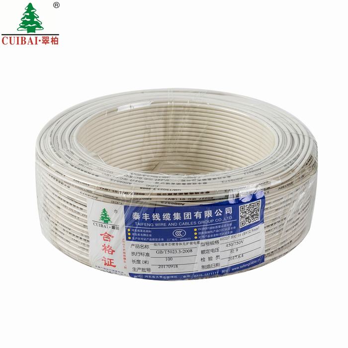 Stranded Copper Zr-BV Flame Retardancy Thermoplastic Insulation XLPE Insulated Home Building Electric Wire