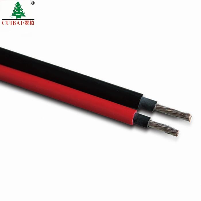 
                                 TUV 1000V Single Core 4mm2 4sq cable 10AWG de Energía Solar Fotovoltaica PV Cable                            
