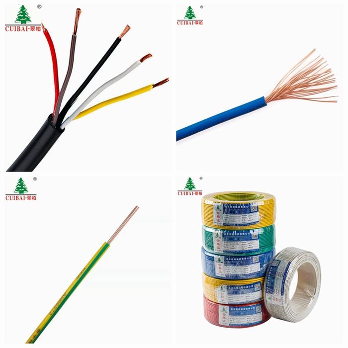 
                                 Thhn Thwn PVC estándar de uso doméstico eléctrico conductor 600v cable Edificio Húmedo Seco                            