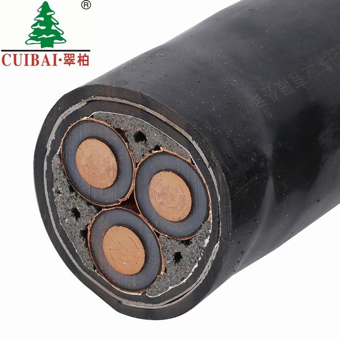 Three Cores Copper Conductor Armoured Underground XLPE Insulated Power Cable
