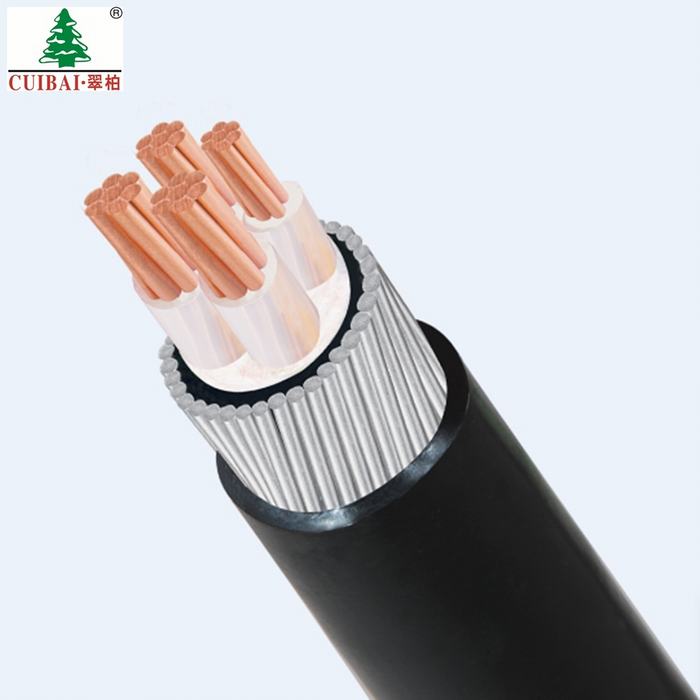 XLPE Insulated Underground Cable 4core 240mm2 Cu/XLPE/Swa/PVC