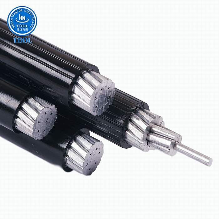 0.6/1kv 10 Sq mm ACSR XLPE Insulated Overhead Service Drop Cable ABC Cable