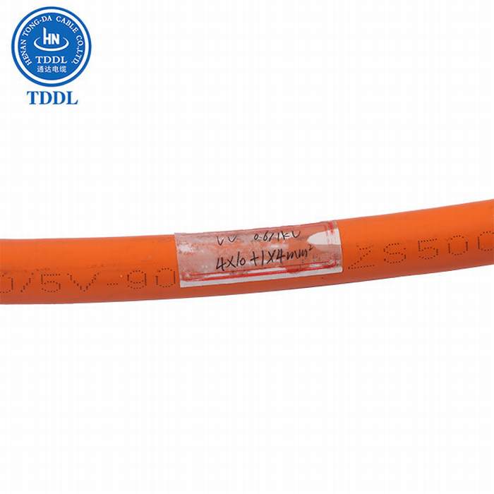 0.6/1kv-4+1 Core Copper Conductor PVC Insulated Steel Wire Armored PVC Sheathed Power Cable Nyry