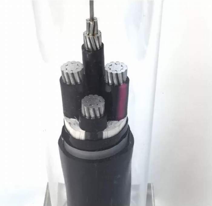 
                                 0.6/1кв алюминиевый проводник четырех основных кабелей с изоляцией из ПВХ стальной ленты бронированных                            