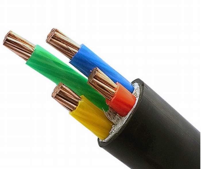 
                                 0.6Kv / 1kv XLPE Cable de alimentación aislado de IEC60502 cubierta de PVC estándar BS7870                            