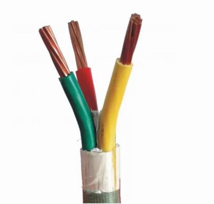 
                                 Los núcleos de cable de aislamiento de PVC de 3 Conductor de cobre del cable de alimentación de baja tensión con la norma ISO 9001                            