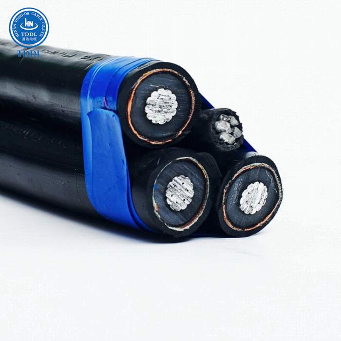 35kv Medium Voltage ABC Cable All Aluminum Conductor XLPE PVC Insulated Overhead Cable