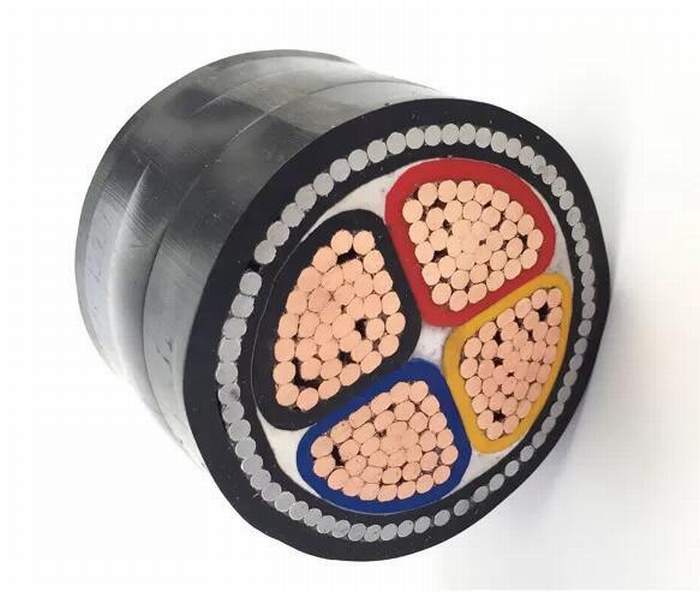 4 Core 185 Sqmm Swa Armoured Power Cable Copper Conductor XLPE/PVC Insulated Steel Wire Armored Cable