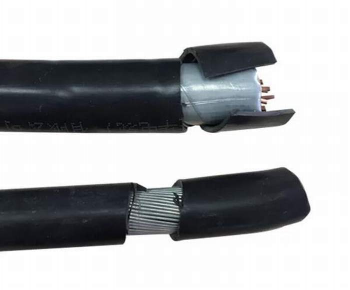 
                                 Алюминий бронированных медных электрических кабелей экрана XLPE изолированный кабель высокого напряжения                            