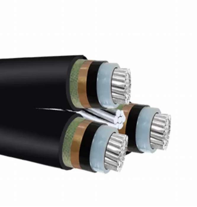 Black XLPE Insulated Aerial Bunch Cable for Overhead Distribution Lines