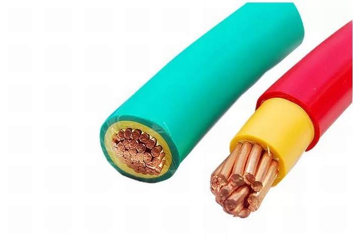 Copper PVC Insulation Flexible Twisted Pair Copper Wire, Industrial Electric Wire and Cable