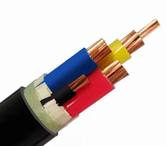 
                                 Conductores aislados de Cu XLPE Cable de alimentación de 4 núcleos de la norma IEC60502 BS7870                            