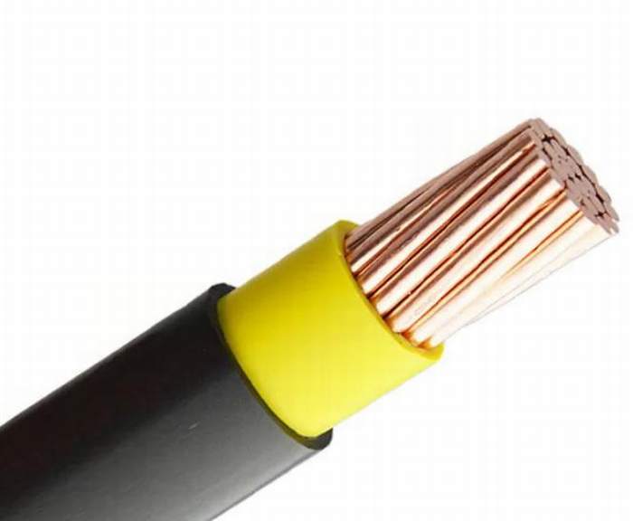 
                                 DIN IEC 60502 Negro 1×4mm2 1000V Los Cables Aislados con PVC                            
