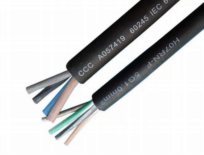 Flexible Conductor Rubber Sheathed Cable Rubber Insulated Cable H05rn-F
