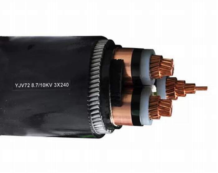 
                                 Высокое напряжение питания 3 x 240 мм2 Swa электрические бронированных трех основных электрических кабелей кабели                            