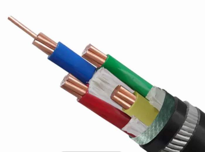 
                                 ISO genehmigte Kurbelgehäuse-Belüftung Isolierkern-kupfernen Leiter der kabel-vier für Netzverteilungs-Zeilen                            
