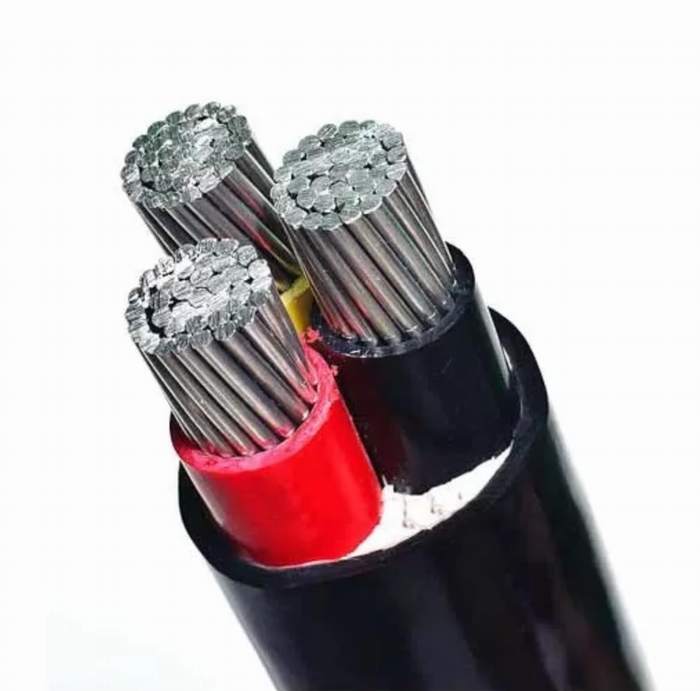 Low Voltage PVC Insulation Cable 3 Cores Conductor Power Cable with ISO 9001 China Factory