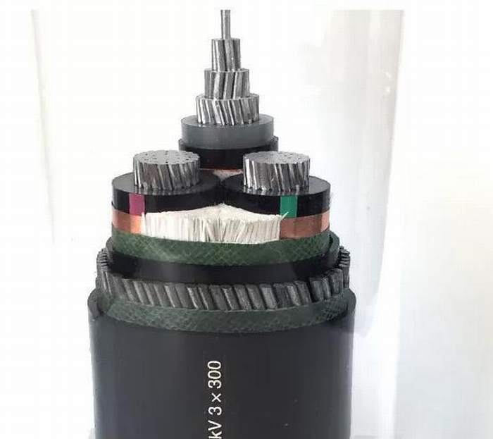 
                                 Mittlere gepanzerte XLPE Isolierungs-elektrisches Kabel des Spannungs-Aluminiumleiter-Stahldraht-                            
