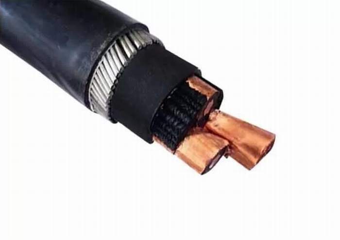 
                                 Alambre de acero de media tensión cables blindados 33kv 3X95 Sqmm desnudos de cobre trenzado                            
