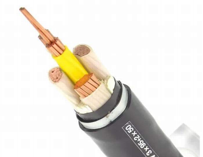 PVC Insulated and Sheathed Armoured Electrical Cable Three Core and Earth Copper Conductor PVC Electric Cable