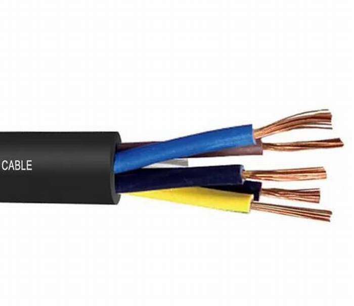 Professional 300 / 500 V Rubber Sheathed Flexible Cable Ce Kema Certification