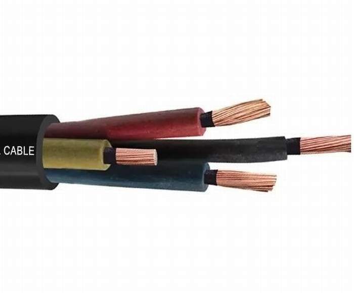 
                                 Cable aislado de goma, baja tensión cobre estañado de CPE, cable aislado de goma                            