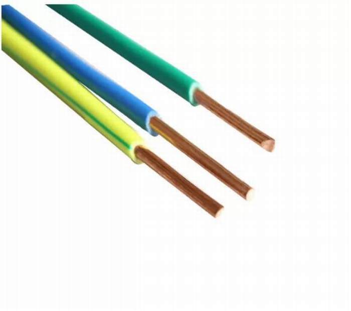 Solid Copper Conductor Electrical Wire Cable with PVC Insulation H07V-U