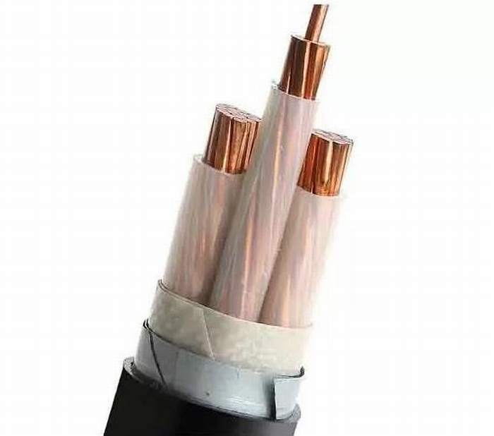 
                                 Leistungs-Kabel-Schwarzes des Stahlband-gepanzertes multi Kern-0.6-1kv                            