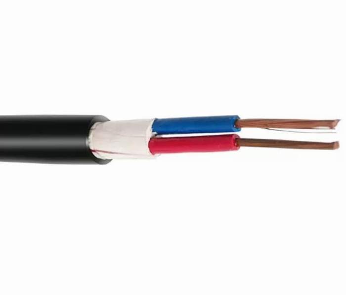 
                                 Conductor de cobre trenzado de dos núcleos Revestimiento de PVC de 1kv / Cable de aislamiento de PVC y cable enfundado                            