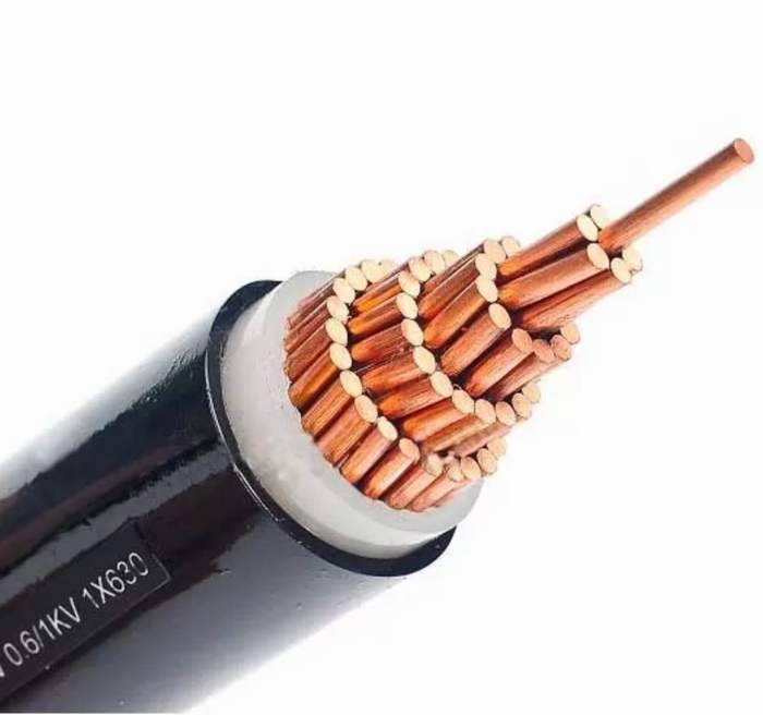 Unarmoured Single Core From 1X1.5sqmm to 1X1000sqmm XLPE Insulation Cable Low Voltage Power Cable