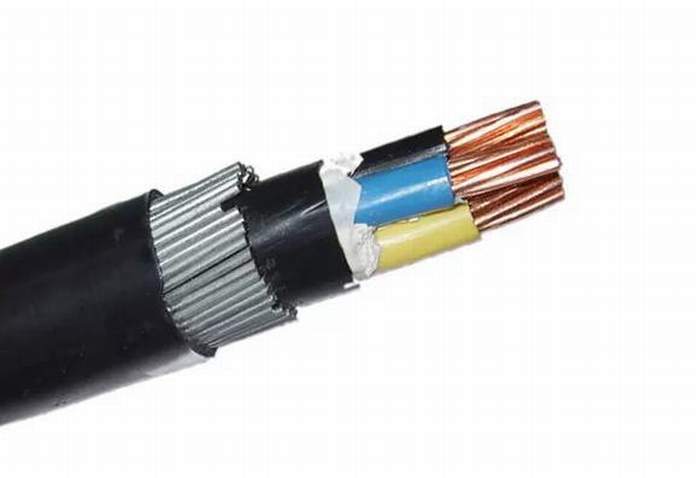 
                                 Cable eléctrico de blindados aislamiento XLPE/Cu/XLPE SWA PVC/0.6/1kv                            