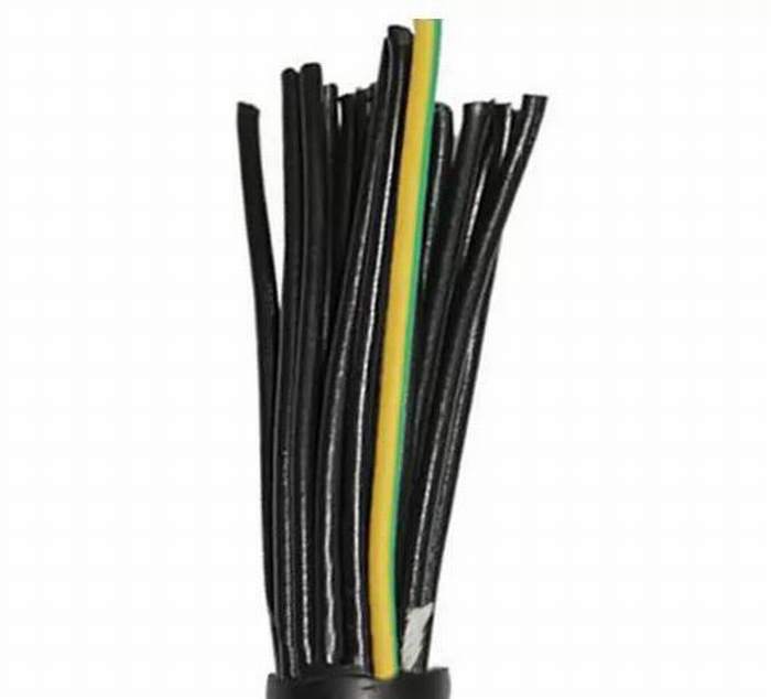
                                 Os cabos de controle flexíveis Isolados em XLPE Lsoh Embainhados Wdzb-Kyjy Preta                            