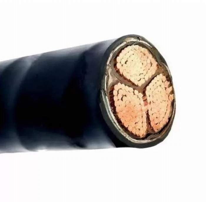 XLPE Insulated PVC Sheath 185 Sq mm Electrical Cable LV There Core Armoured Power Cable