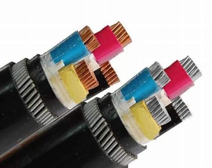 
                                 Kabel van de Schede van pvc van de Isolatie van XLPE/van pvc de Gepantserde Elektro/ondergronds de Kabel van het Lage Voltage                            