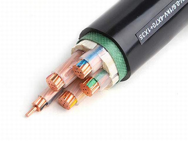  Conductor de cobre de 0.6/1kv XLPE de PVC/aluminio/PVC CINTA AISLANTE XLPE Cable de alimentación eléctrica