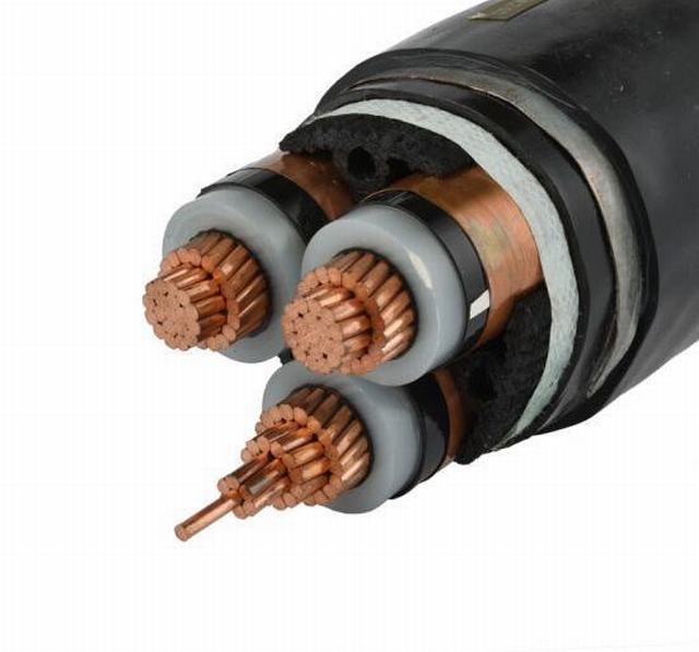  0.6/1kv à 35kv unique coeur ou multicoeurs Câble électrique gainé PVC avec isolation XLPE