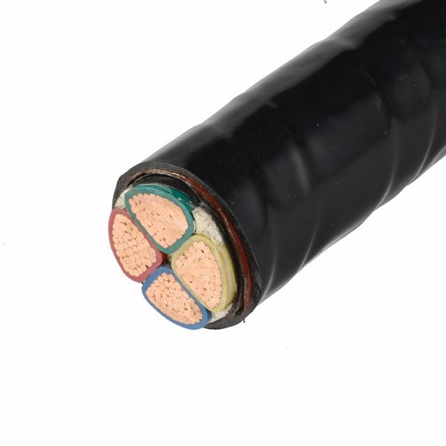  4 основных Cu Core XLPE короткого замыкания кабеля электрического провода питания