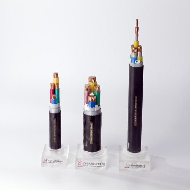  Cable de alimentación CA Conductor de cobre recubierto de PVC aislante XLPE