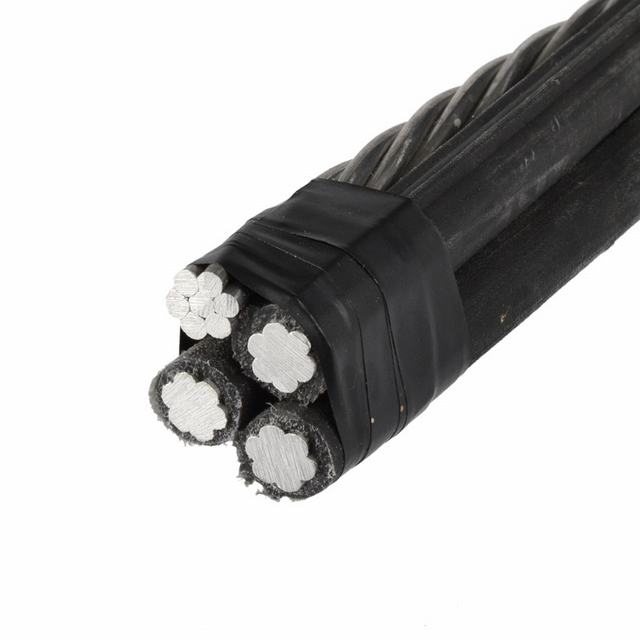  Al/Cu Leiter PVC/XLPE/PE Isolier10kv 11kv 33kv elektrisches Kabel-Draht ABC-Cable/ABC