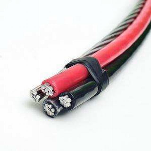  Service de câble d'ABC de l'aluminium drop câble PVC insulté Câble Câble antenne filaire Boundle ABC