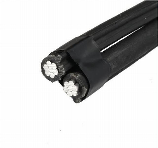  El conductor de aluminio de HDPE, LDPE Aislamiento Paquete de cable de antena de cable ABC