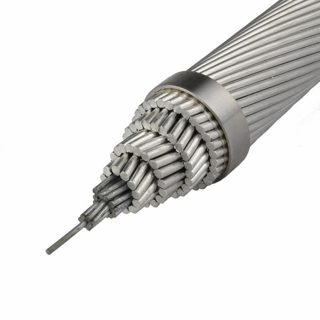  Алюминиевых проводников стальные усиленные ACSR ВОЛК С BS ASTM B232 электрический кабель питания
