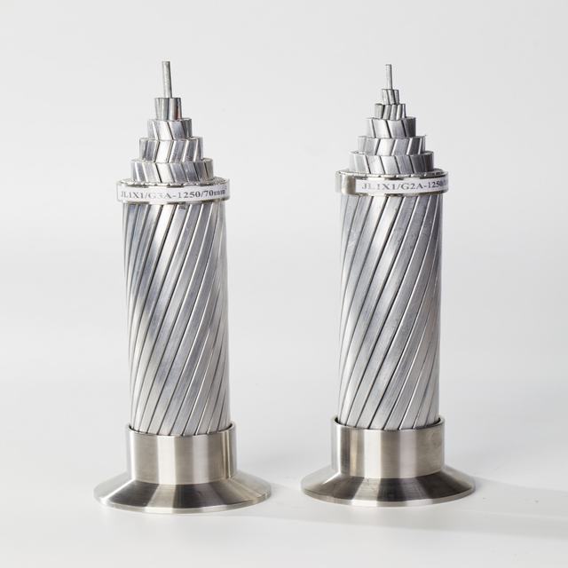  AAC conductores de aluminio desnudo 10-1500 mm2 se ajusten al estándar IEC 61089