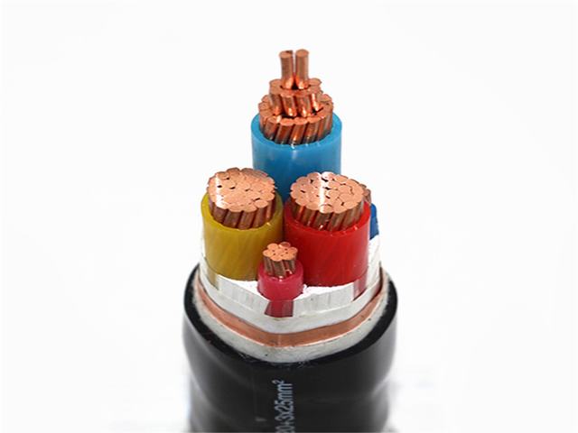 Un cable conductor de cobre y aluminio recubierto de PVC/XLPE Cable de alimentación eléctrica por China fabricante suministra