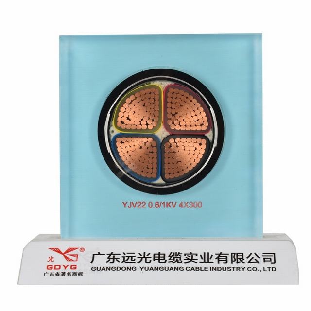 Copper Conductor XLPE/PVC Insulated Armored Electric Power Cable 0.6/1kv