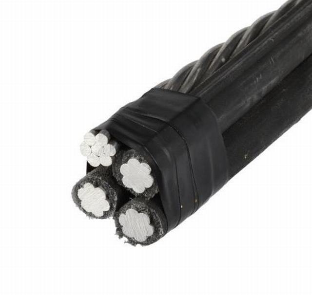  Douplex/Triple/Quadruplex de caída del servicio de cable Cable ABC de los conductores de aluminio