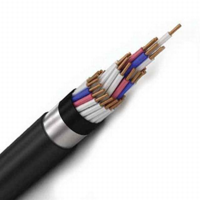  Câble d'alimentation électrique Kvv, Kvvr multiconducteur souple PVC 24 coeurs le câble de commande