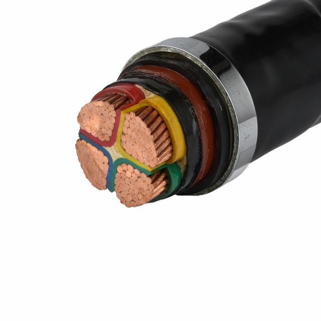 Multi-Core, 4 Copper Core Power Cable for Wiring, OEM, XLPE/PVC/PE Insulated Electric Wire Cable.