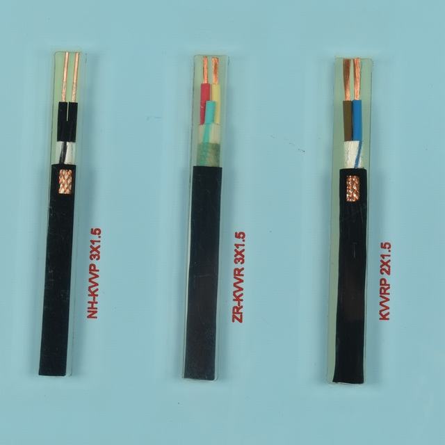  Aislamiento de PVC flexible Cable de cobre del cable de alimentación Cable Eléctrico plana