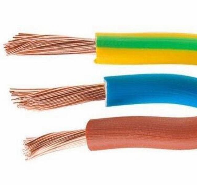  Núcleo único 4sqmm, PVC revestido de fio de cobre fino cabo de alimentação de baixa tensão do fio eléctrico